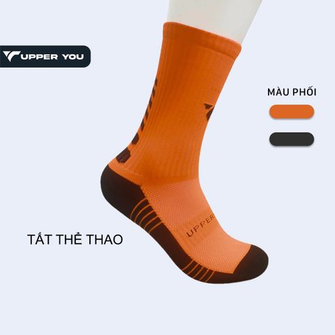  Tất Thể Thao Unisex Upper You Cổ Dài SPM4001 - Xanh dương 