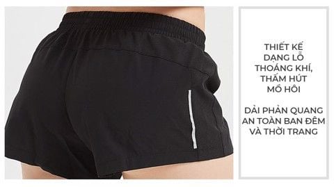  Quần Shorts Chạy Bộ Nữ RUNTIGER 3843 