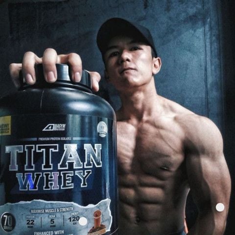 Titan Whey Protein hộp 2.1kg - Sữa Tăng Cơ Bắp Cao Cấp 70 lần dùng