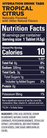  Viên Sủi Điện Giải GU Tuýp 12 Viên 