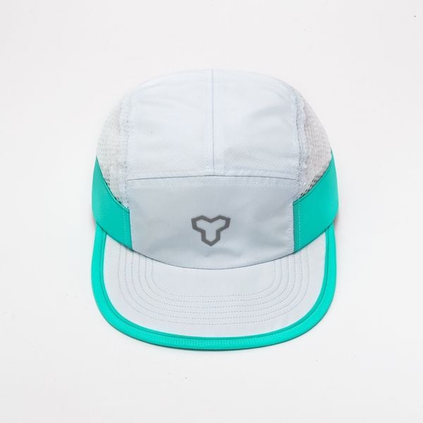  Mũ Chạy Bộ MOTIVE VM1006 TRẮNG XANH 