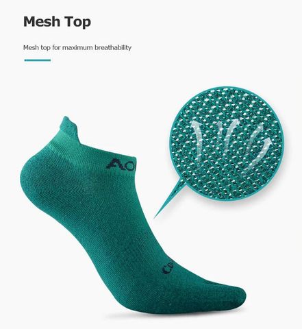  Tất Chạy Bộ Xỏ Ngón AONIJIE E4110S Cổ Thuyền 