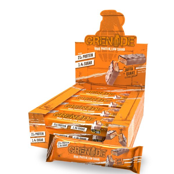  Thanh Protein Grenade Jaffa Quake 