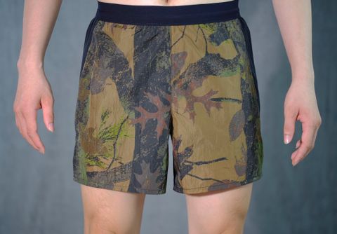  Quần Short Chạy Bộ 5 inch Aspire APQ502 - Xanh Rêu 