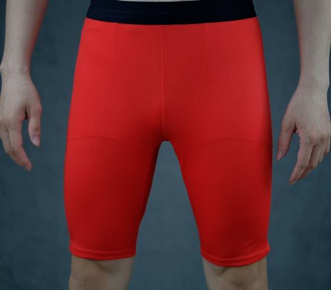  Quần Bó Cơ Aspire APQ302 Có Túi, Kèm Lót Trong - Đỏ 
