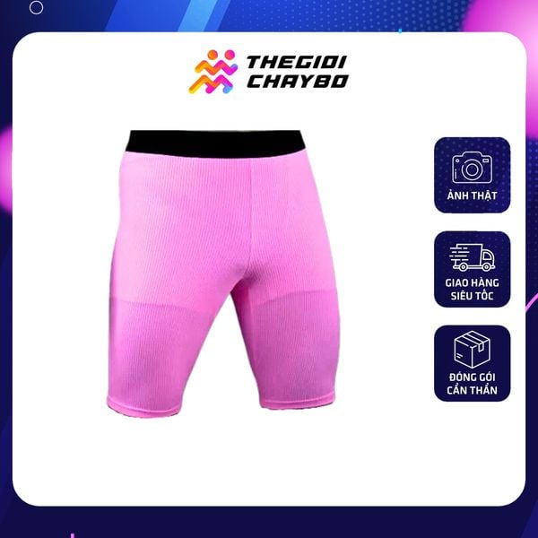  Quần Bó Cơ Aspire APQ304 Có Túi, Kèm Lót Trong - Hồng 