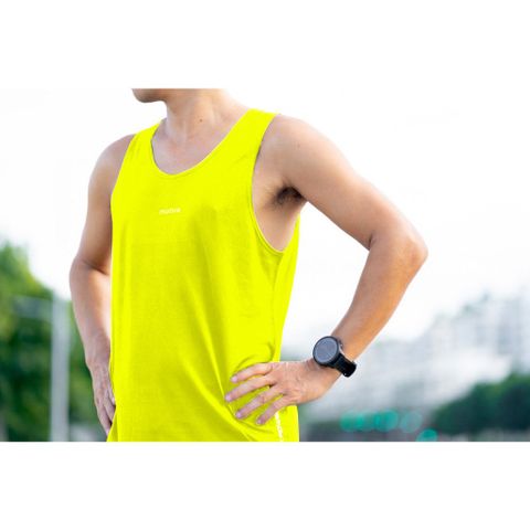  Áo Chạy Bộ Singlet Nam Motive SLM102 - Màu Vàng 