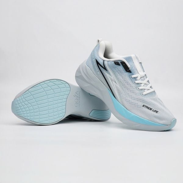  Giày Chạy Bộ Goya Strides 3 - Màu Thiên Thanh 