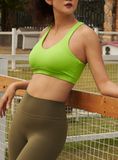  Matching Sets Áo Mera Xanh Neon - Quần Xanh Rêu 