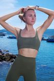  Quần Legging Laha Xanh Rêu 