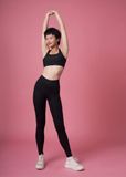  Quần Hoạ Tiết Răng Cưa Yoga-Gym 