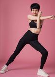  Quần Hoạ Tiết Răng Cưa Yoga-Gym 