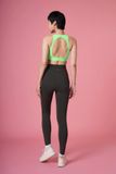 Matching Sets Áo Lani Xanh - Quần Legging Rêu Hayla 