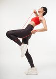  Matching Sets Áo Mera Đỏ - Quần Nâu Ánh Kim  Hayla 