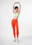  Matching Sets Áo Laha Xanh -Quần Legging Cam Laha 