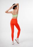  Matching Sets Áo Laha Xanh -Quần Legging Cam Laha 