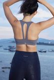  Matching Sets Áo Ramen Xám- Quần Ánh Kim Đen 