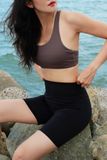  Matching Sets Áo Ramen Xám Đậm - Quần Short Đen 