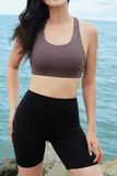 Matching Sets Áo Ramen Xám Đậm - Quần Short Đen 