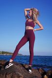  Matching Sets Ramen Đỏ Đậm Yoga-Gym Hayla 