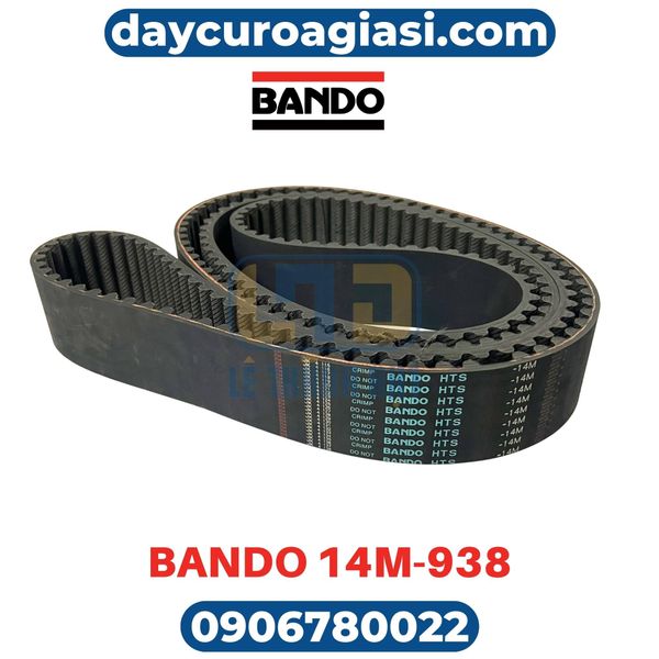 Dây curoa răng 14M-938-BANDO chính hãng