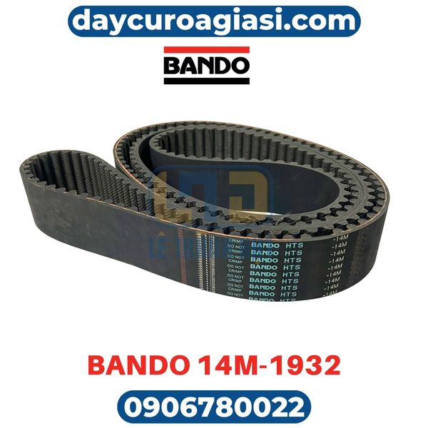 Dây curoa răng 14M-1932-BANDO chính hãng