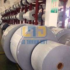 Băng Tải PU Trắng Trơn Bóng Dày 1.5mm, 2 Lớp Bố