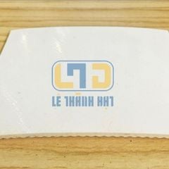 Băng tải PVC trắng caro dày 3mm, 2 lớp bố