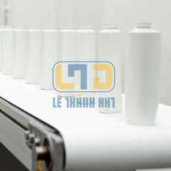 Băng Tải PVC Trắng Caro Dày 5mm, 3 Lớp Bố