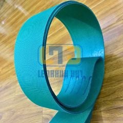 Băng tải PVC xanh 2 mặt bố - dày 3,4mm