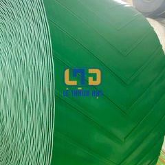 BĂNG TẢI PVC XANH DÁN GÂN V