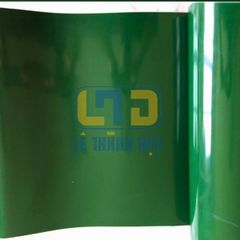 Băng Tải PVC Xanh Trơn Dày 5mm, 3 Lớp Bố