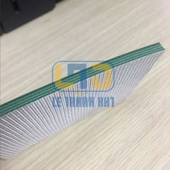 Băng Tải PVC Xanh Trơn Dày 5mm - 4 Lớp Bố