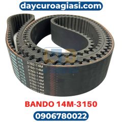 Dây curoa răng 14M-3150-BANDO chính hãng
