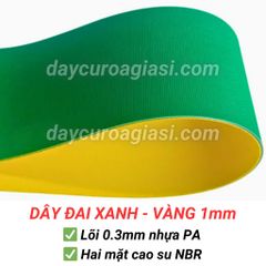 Dây đai xanh vàng 1mm