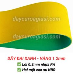 Dây đai xanh vàng 1.2mm