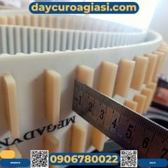 Dây đai PU lõi thép đúc cục cản, khoét rãnh,.. theo yêu cầu