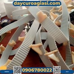 Dây đai PU lõi thép đúc cục cản, khoét rãnh,.. theo yêu cầu