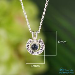 Mặt dây chuyền bạc Quan Âm phổ chiếu ( TRS MATDC 023 )