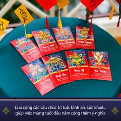 Lì xì Tết Bát Bảo Cát Tường - Phúc Lành Trao Gửi (LIXI 2026)