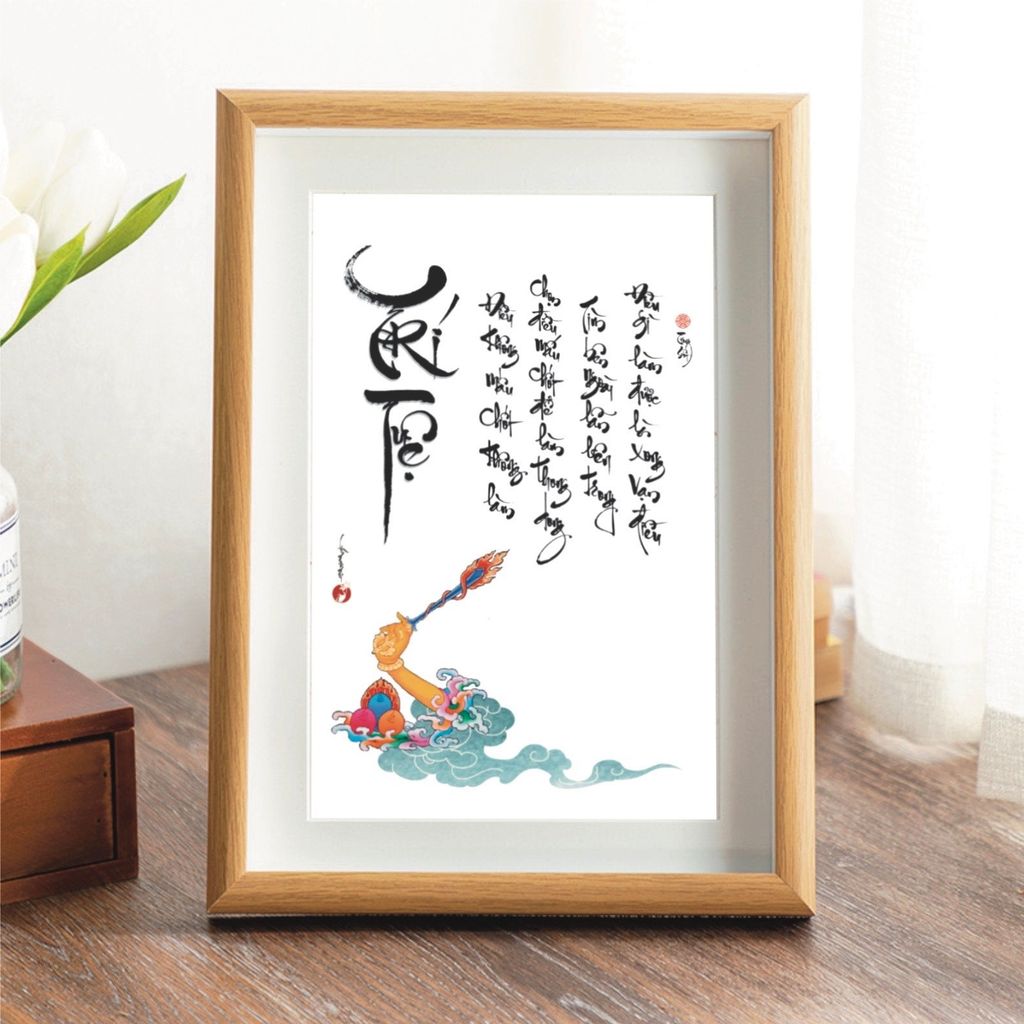 Tranh chữ thư pháp để bàn