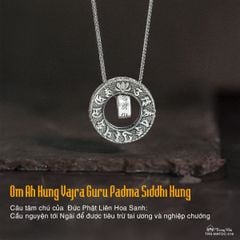 Mặt dây chuyền Liên Hoa Tam Chú ( TRS MATDC 216 )