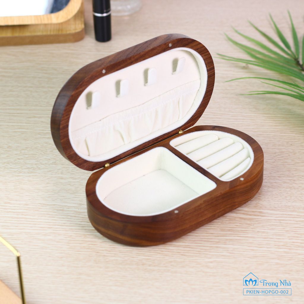 Hộp gỗ đựng trang sức - giúp bạn lưu giữ những bình an