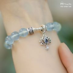 Vòng Tâm An Trí Sáng charm sen treo -xh1