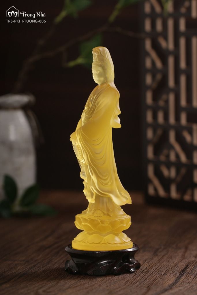Tượng Quán Âm lưu ly ( PKHI TUONG 006 )