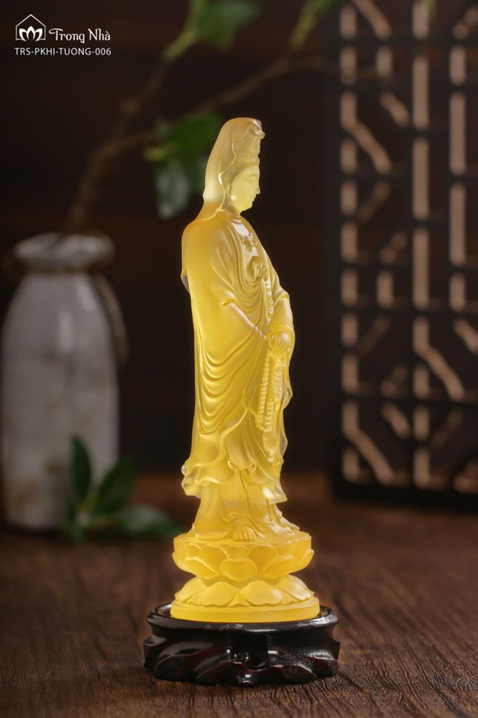 Tượng Quán Âm lưu ly ( PKHI TUONG 006 )