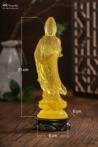 Tượng Quán Âm lưu ly ( PKHI TUONG 006 )