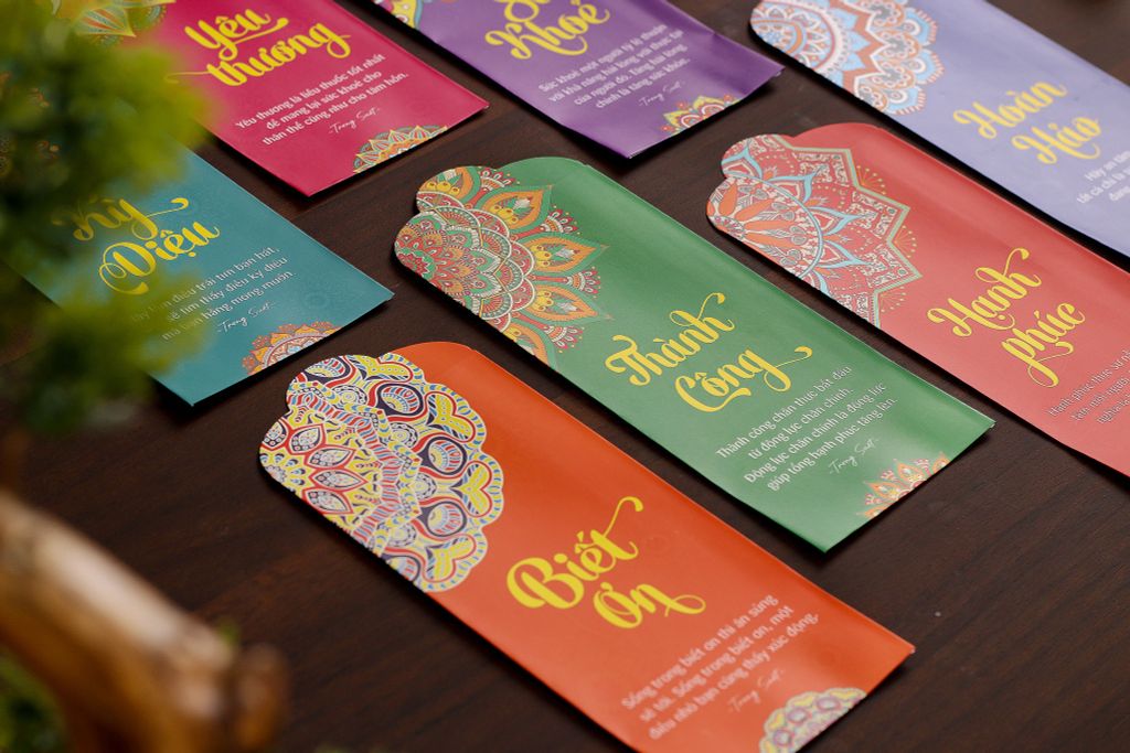 Lì xì Tết Hạnh Phúc - Mọi lời chúc đều trở thành sự thật