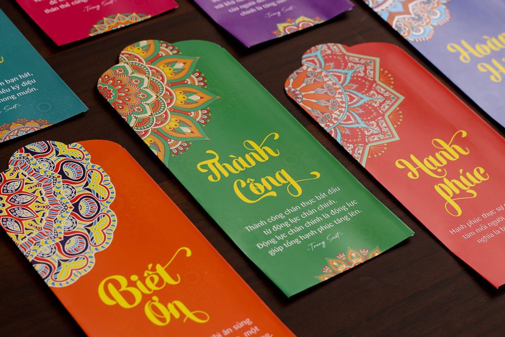 Lì xì Tết Hạnh Phúc - Mọi lời chúc đều trở thành sự thật