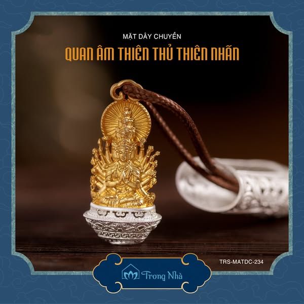 Mặt dây chuyền Hộ Phật ( Phật hộ mệnh) ( MATDC 234 )